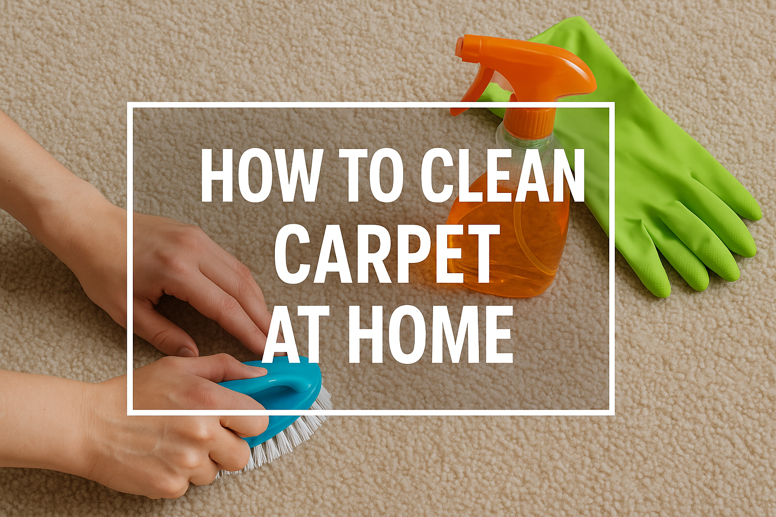 How To Clean Carpet At Home