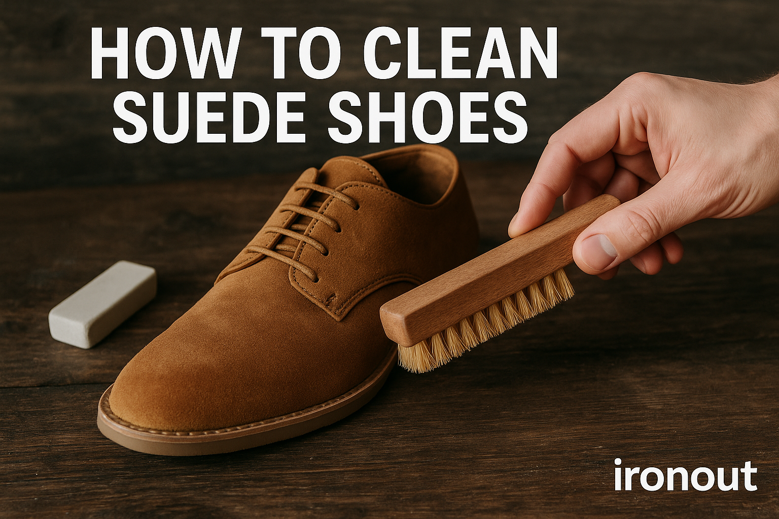 Shell Shoe Clean How to Clean Suede Shoes at Home– Ironout’s Expert Tips