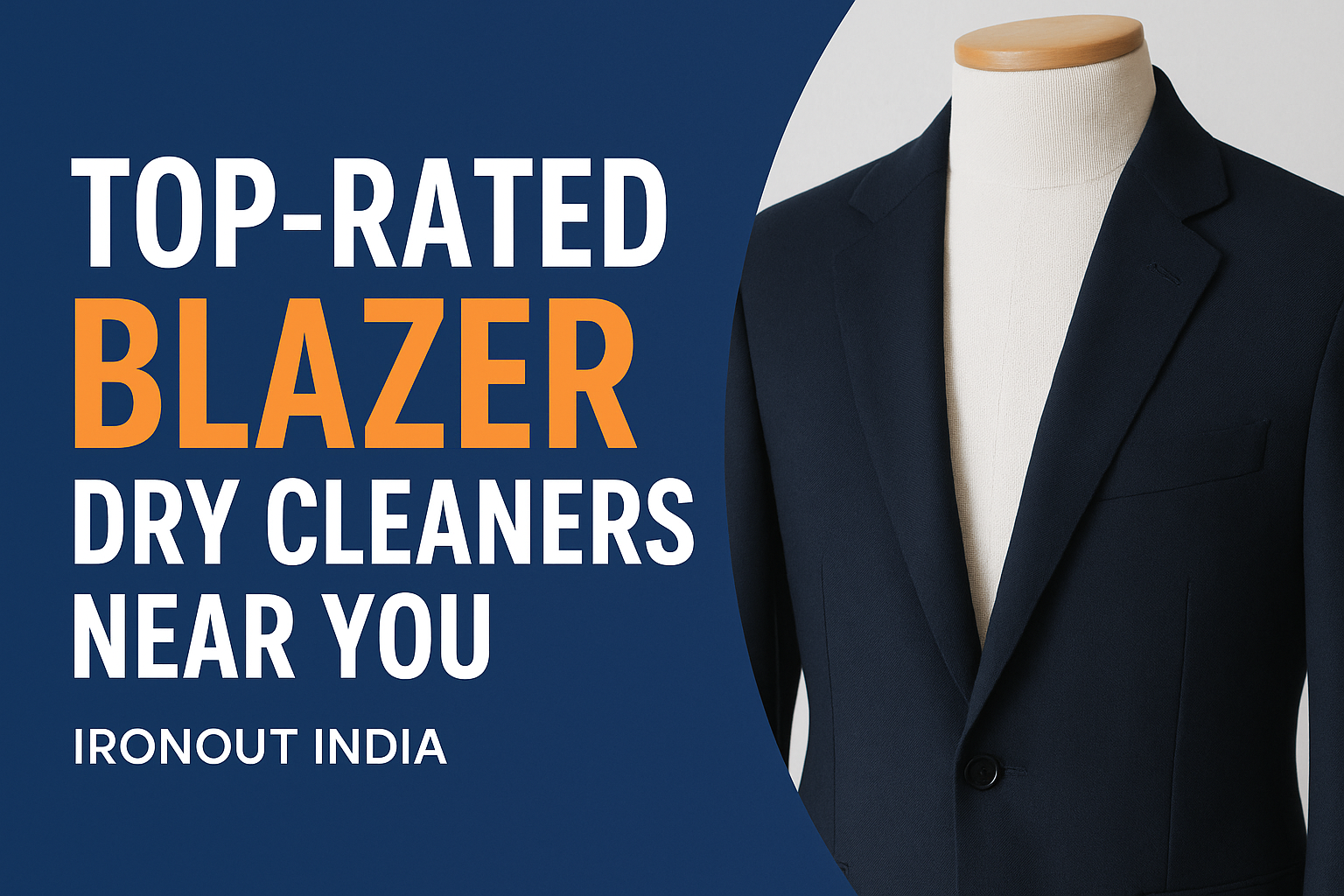 Top-Rated Blazer Dry Cleaners Near You – Ironout India