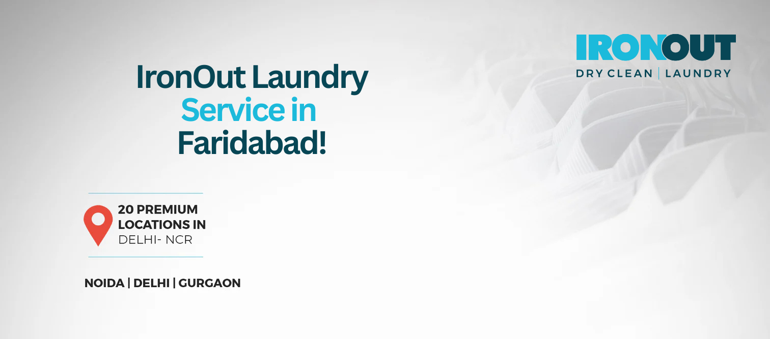 IronOut Laundry Services in Faridabad