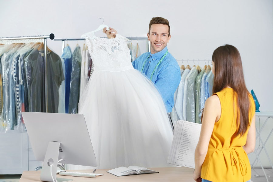 best wedding dress dry cleaning