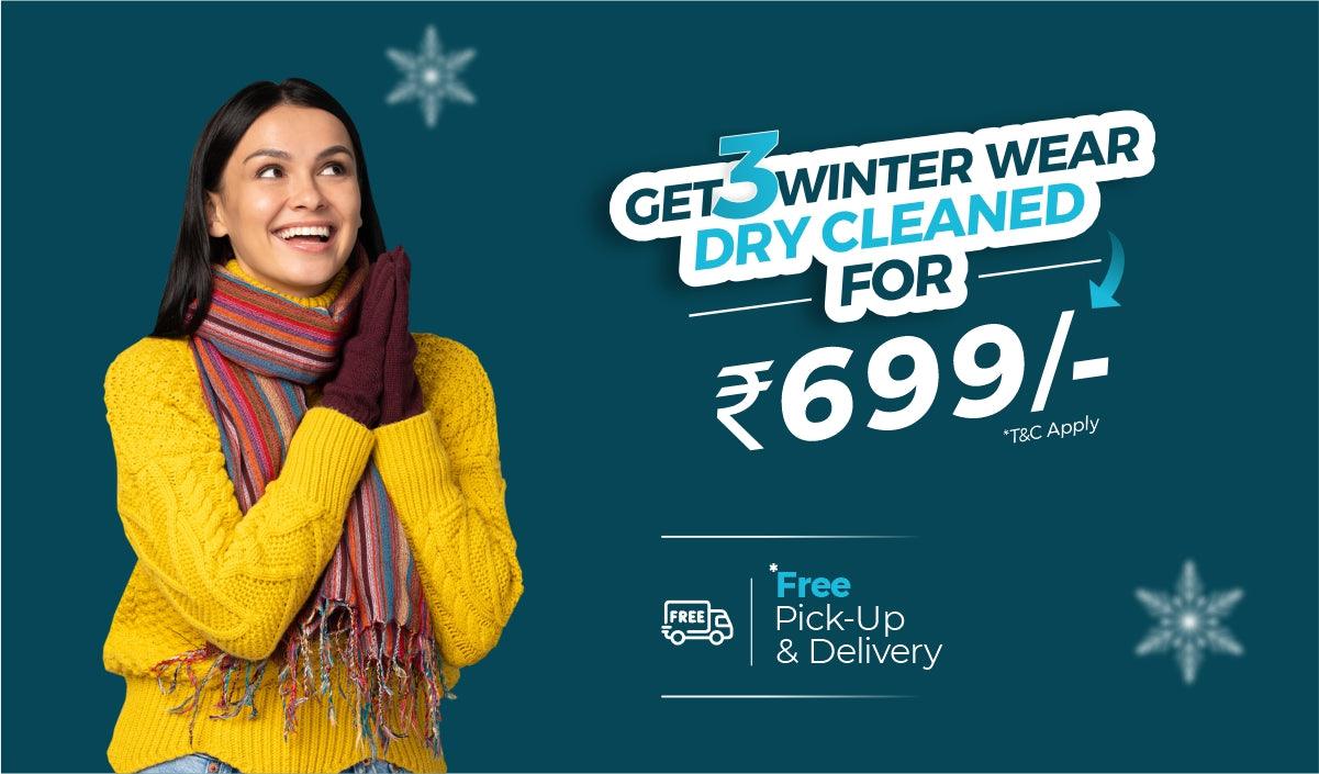 Dry Cleaning: Winter wears - Ironout