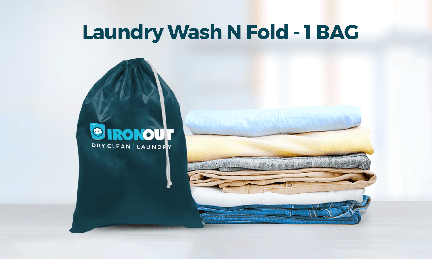 Standard IO Bag - Wash N Fold - Ironout